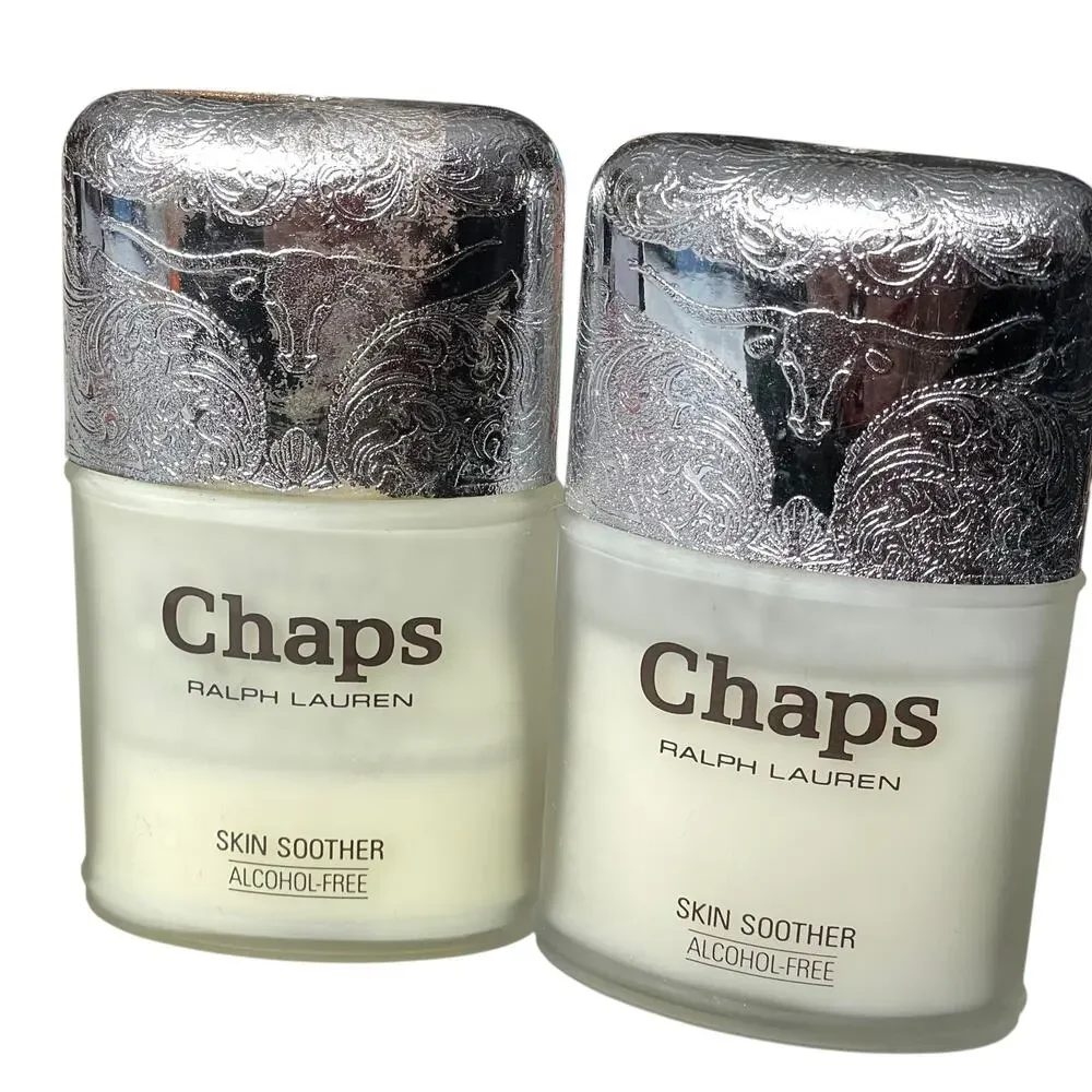 Chaps Ralph Lauren Skin Smoother Alcohol Free After Shave Lot READ Description
